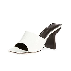 By Far - Liliana Sandals - Pure White - Size 10